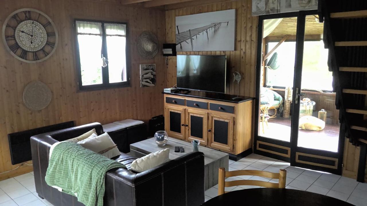 Chalet Bord De Mer Lingreville Exterior foto